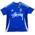 maillot stussy edition italie bleu