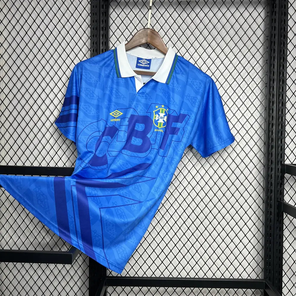 1992 brazil away retro shirt
