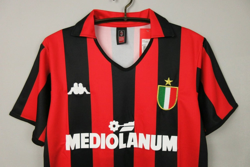 1988 1990 ac milan home retro jersey