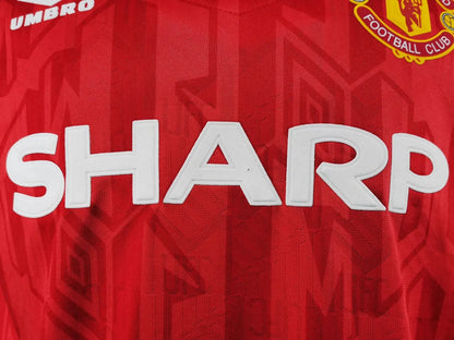 1992 1994 manu home retro jersey