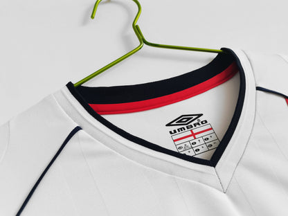 2002 england home long sleeves jersey