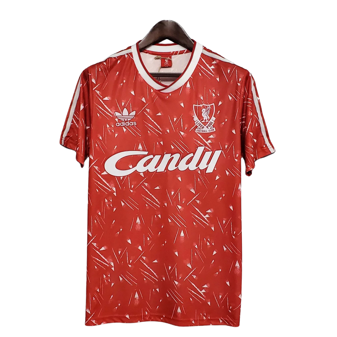 Candy Liverpool Shirt - 1989-1991 Home
