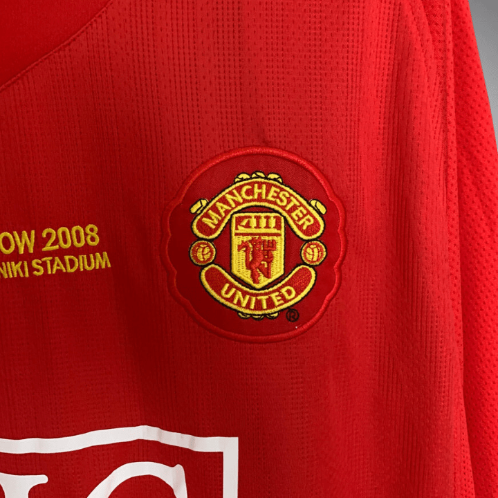 manchester united 2007 2008 home Jersey