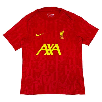2024-2025 Liverpool Dri-Fit Pre-Match Shirt red