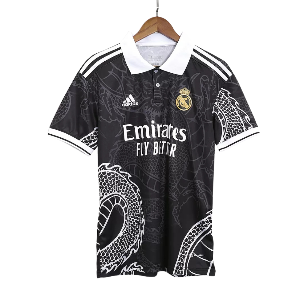real madrid 2023 24 dragon special edition black kit