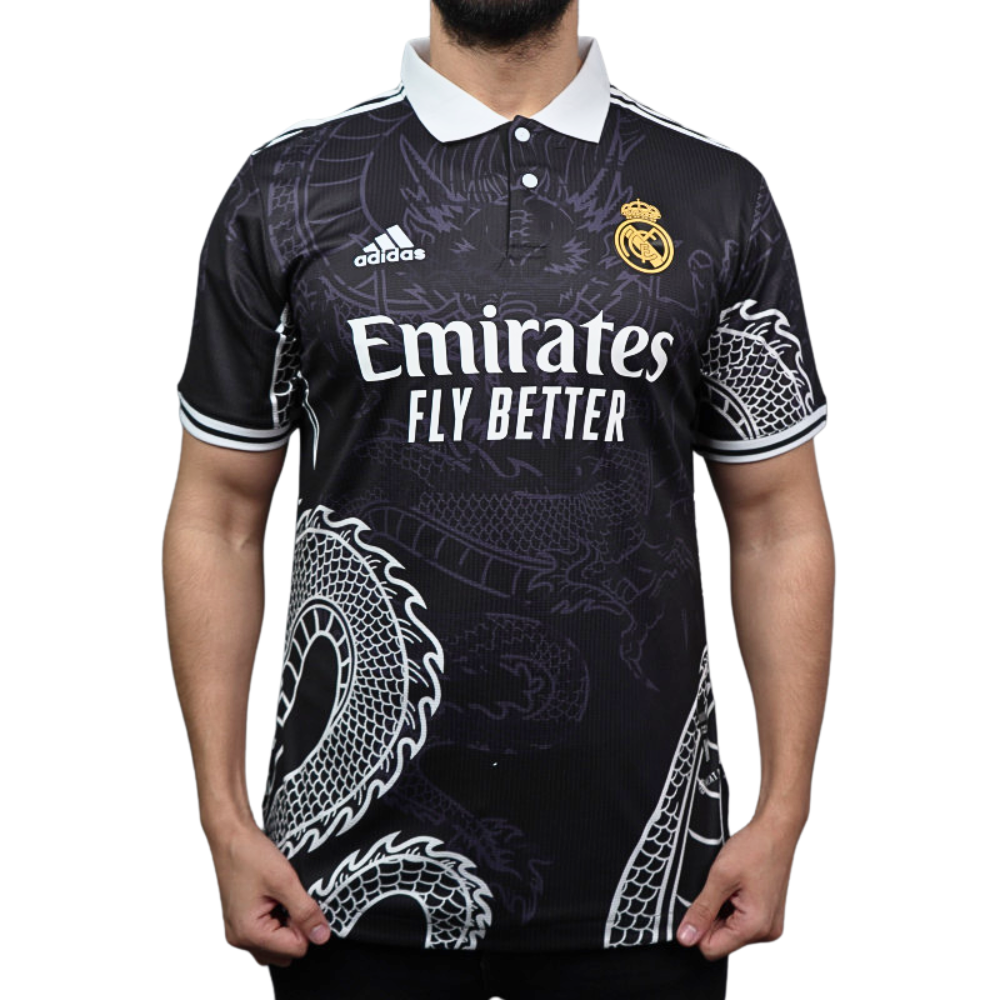 real madrid 2023 24 dragon special edition black kit