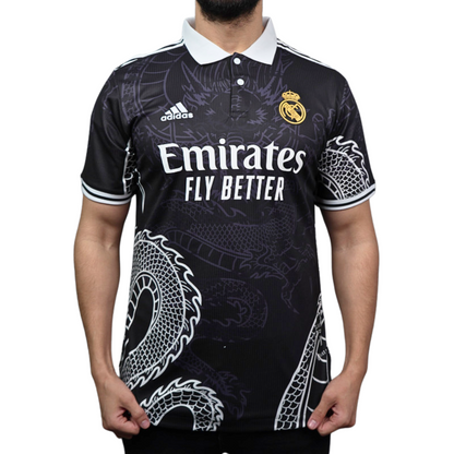 real madrid 2023 24 dragon special edition black kit