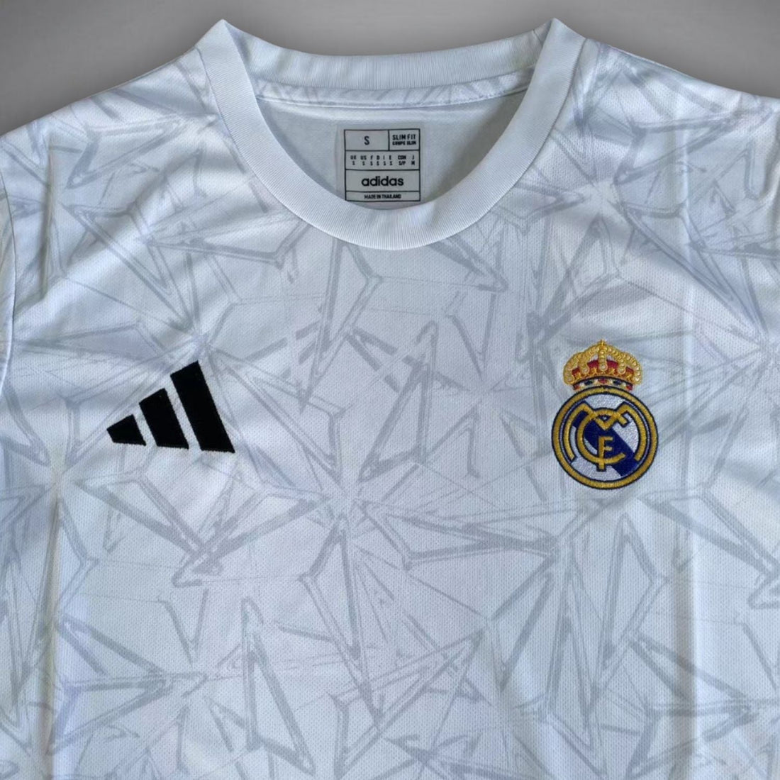 Real Madrid Jersey White Armor