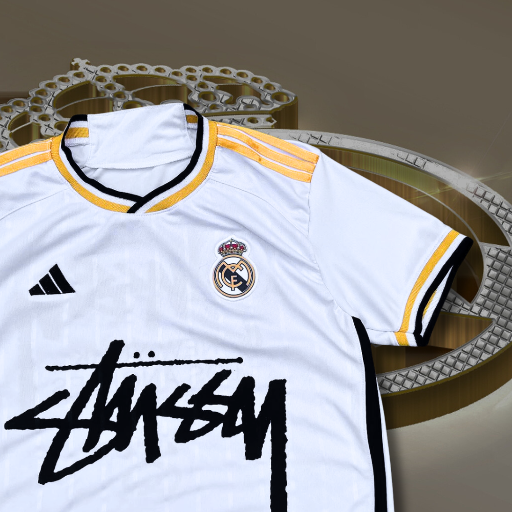 stussy real madrid jersey