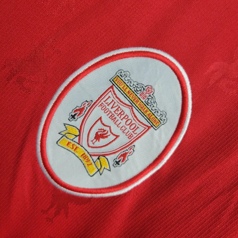 1996 98 liverpool home retro jersey