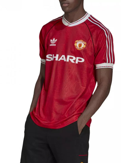 1990 1992 manchester united home retro jersey