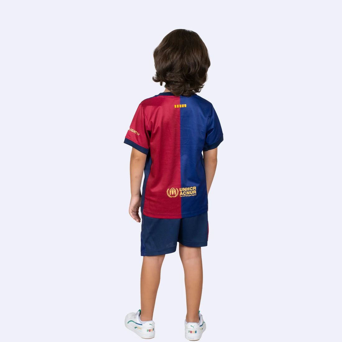 fc barcelona 24 25 kids soccer jersey