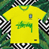 brazil stussy soccer jersey 2025 green samba edition