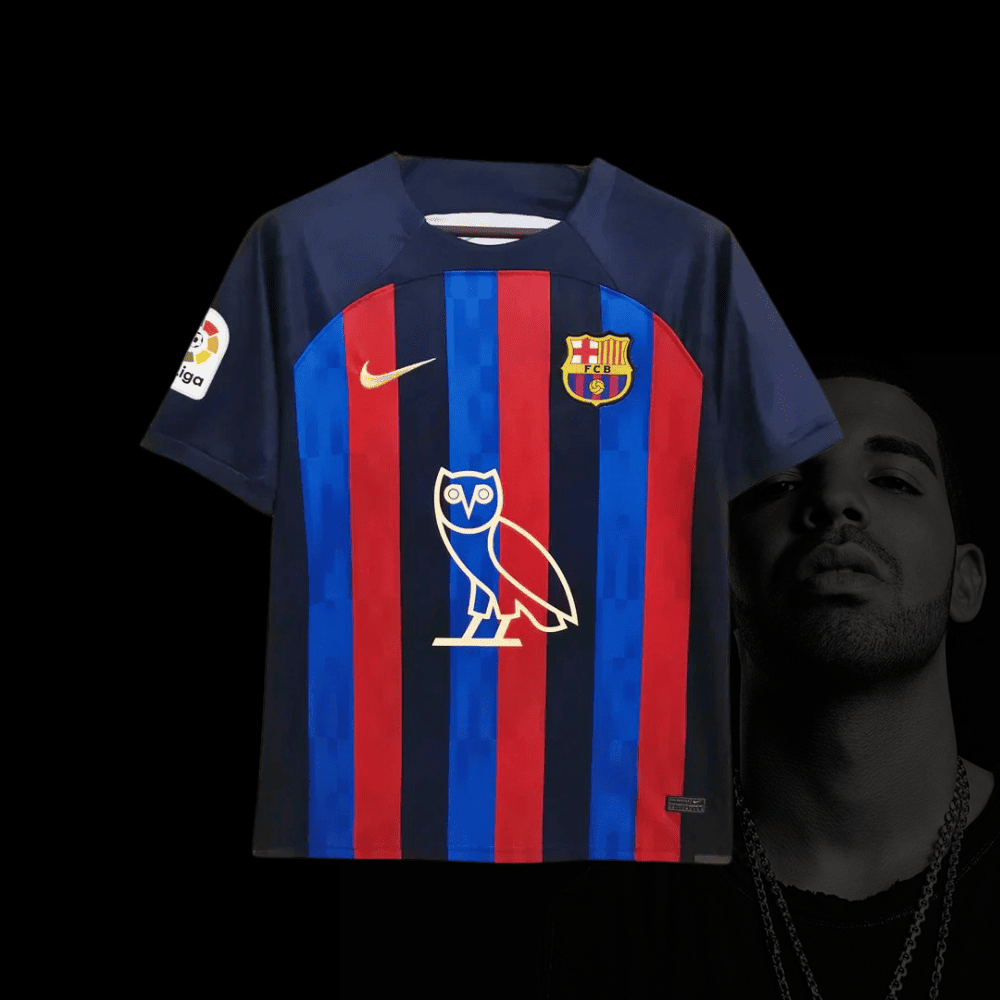 barcelone x drake