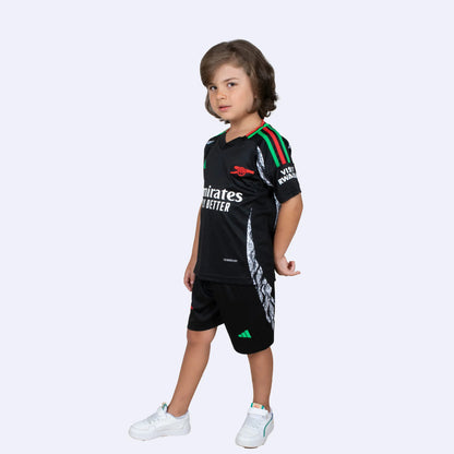 arsenal kids jersey 2024 25 black away