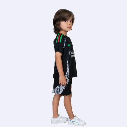 arsenal kids jersey 2024 25 black away