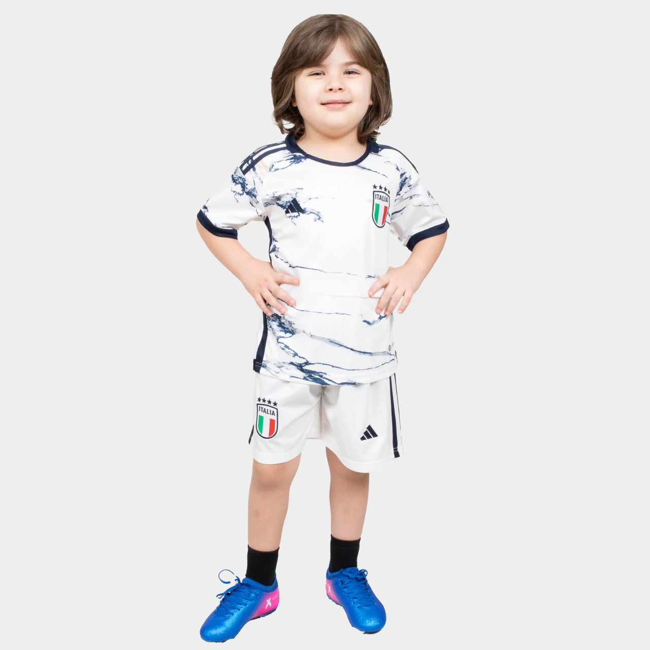 italy kids jersey 2023 24 white