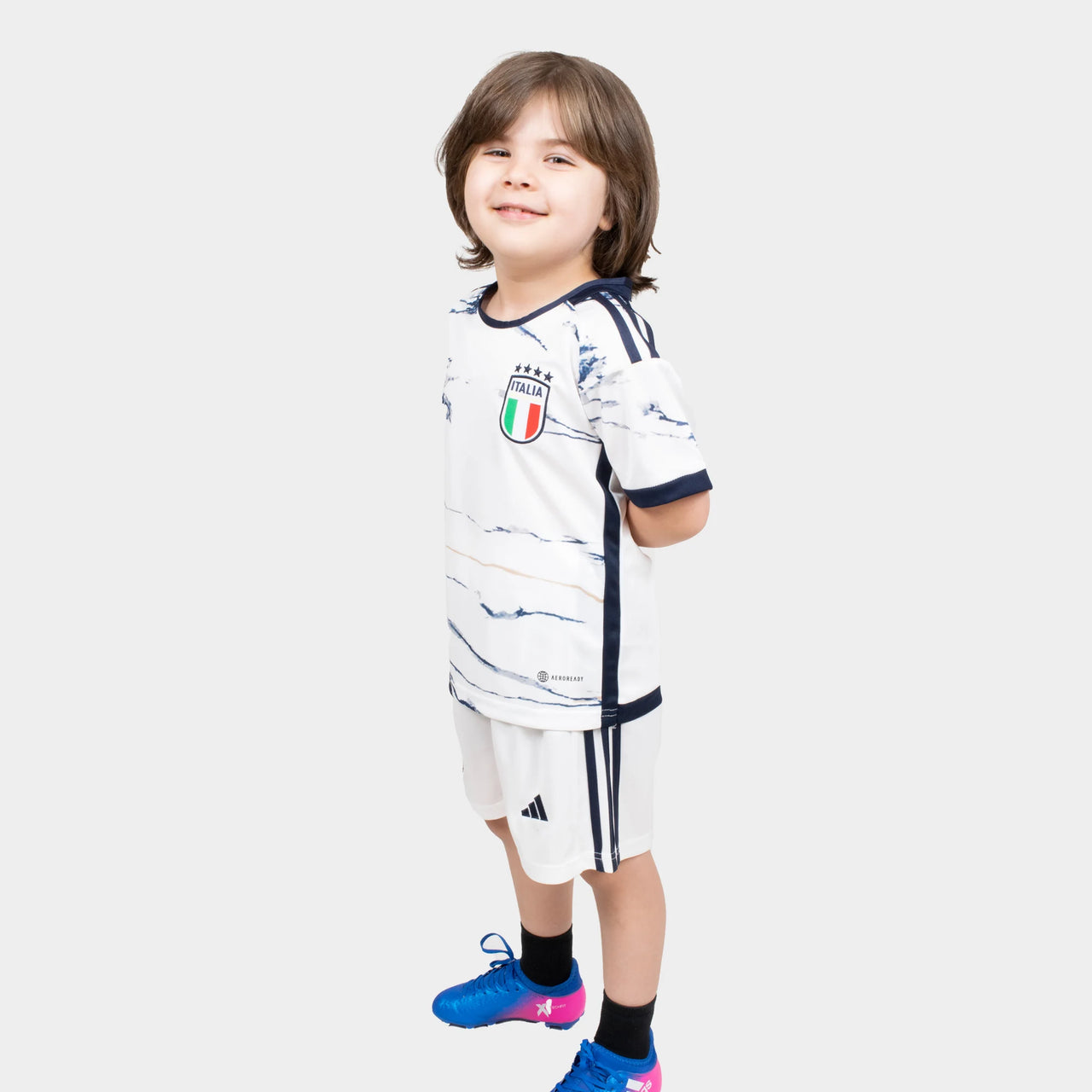 italy kids jersey 2023 24 white