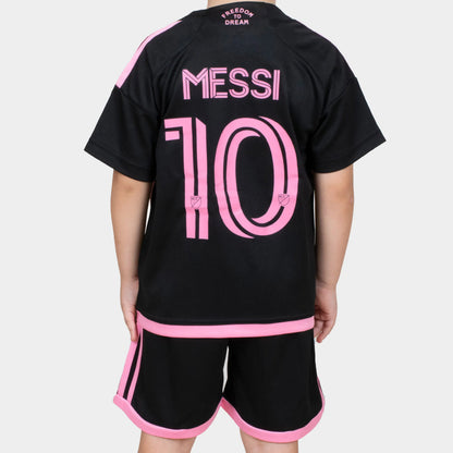 inter miami 24 25 away kids size kit