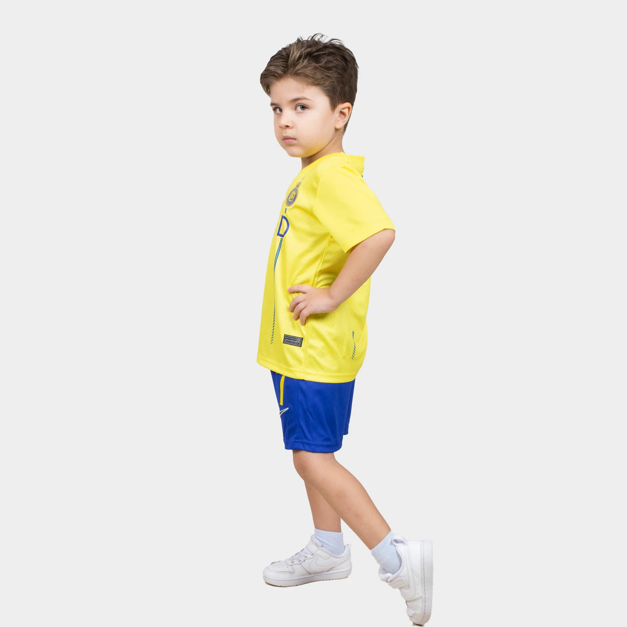 ronaldo kids jersey al nassr 2024 yellow home
