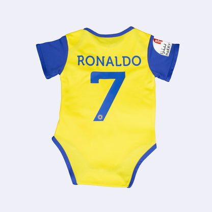 ronaldo toddler jersey al nassr yellow
