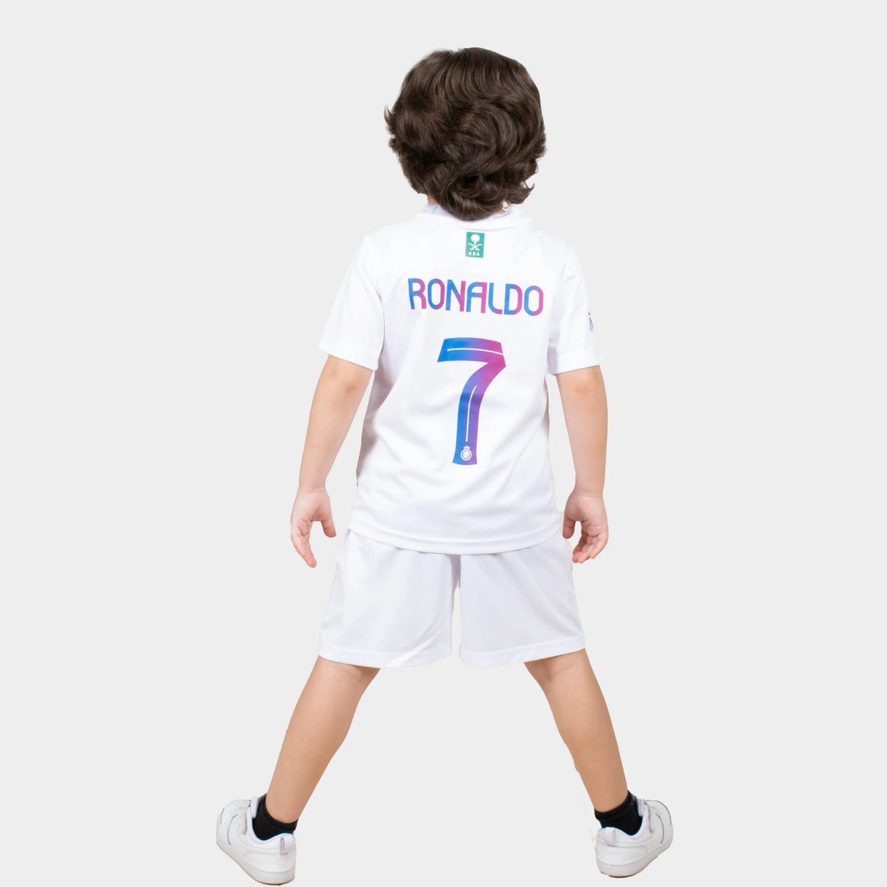 al nassr kids jersey 2024 white away