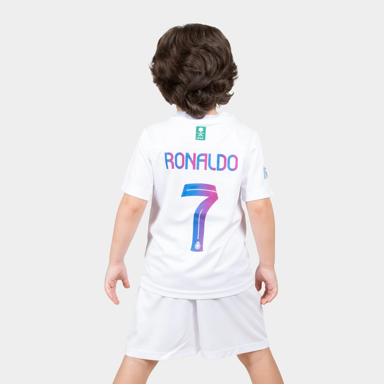 al nassr kids jersey 2024 white away