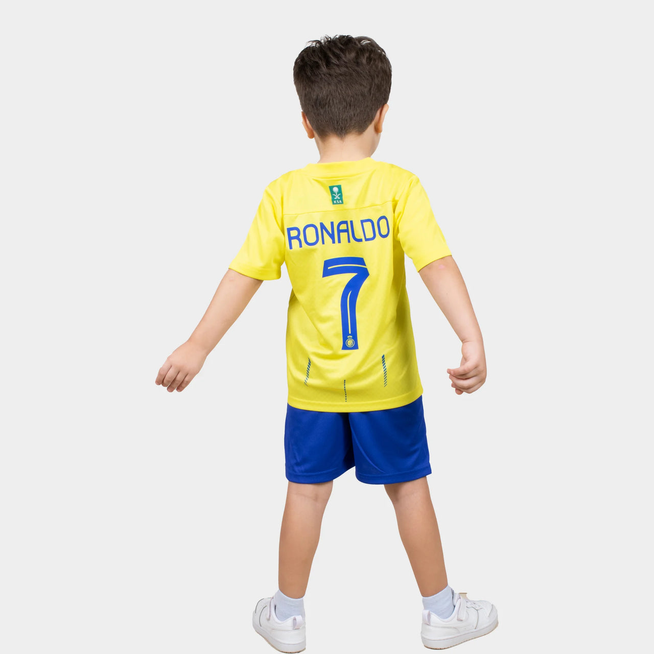 ronaldo kids jersey al nassr 2024 yellow home