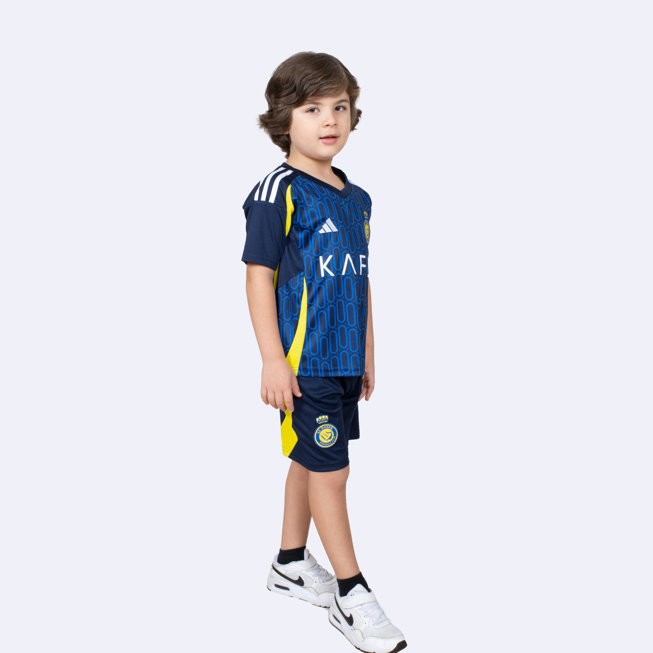 ronaldo kids jersey al nassr 2025 blue away