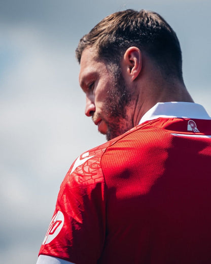 24 25 wrexham jersey red home