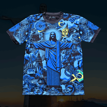 brazil jesus jersey 2024 25 blue edition