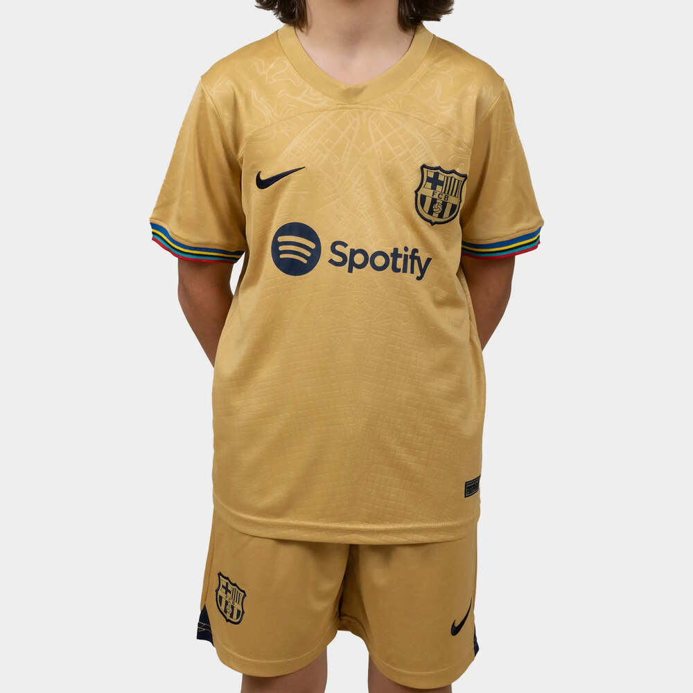 fc barcelona kids jersey 22 23 away