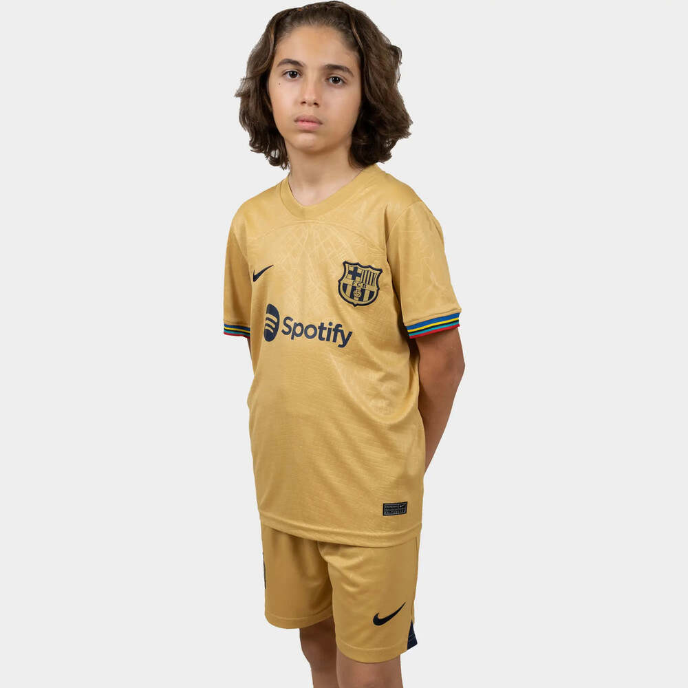 fc barcelona kids jersey 22 23 away