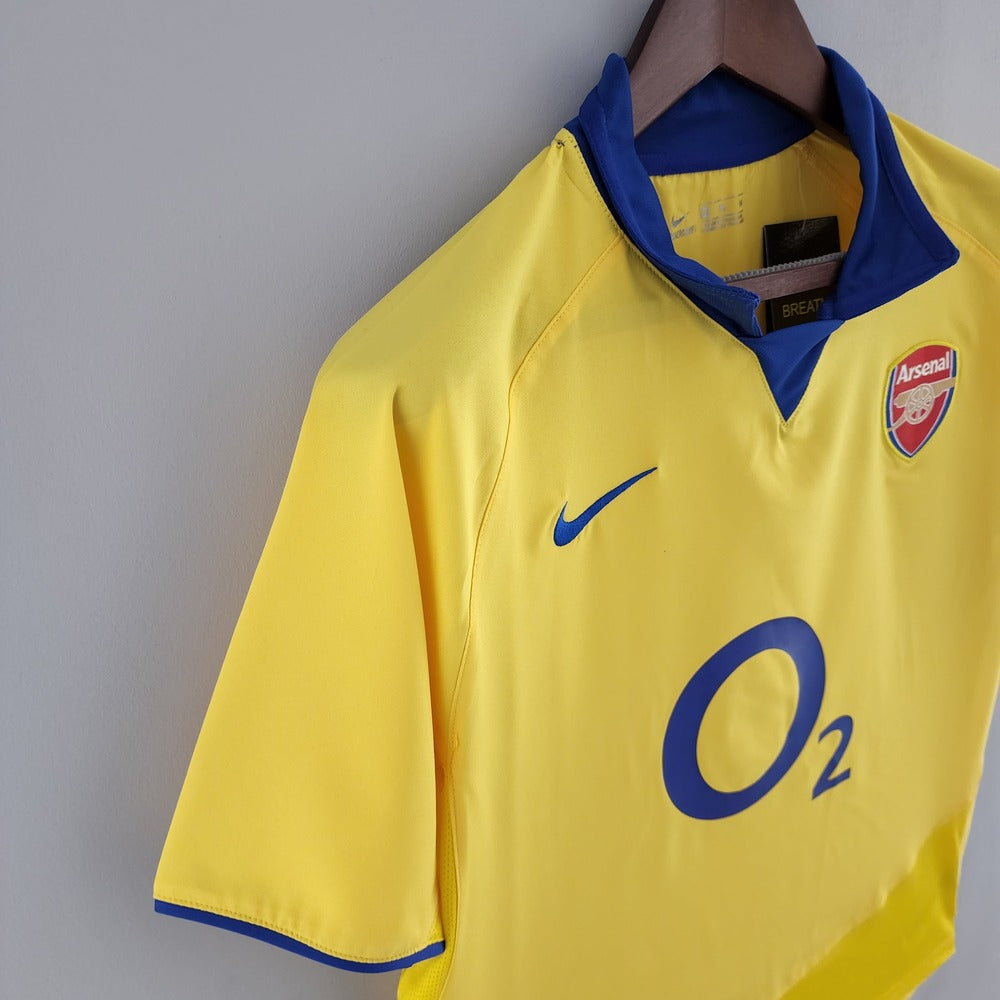 arsenal 2003 away retro jersey