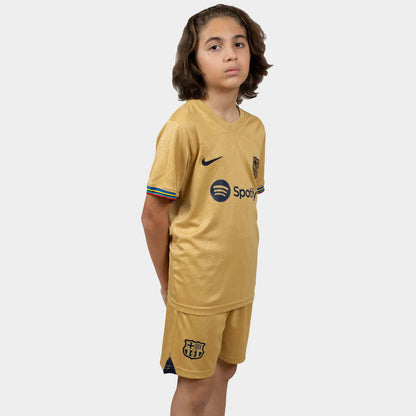 fc barcelona kids jersey 22 23 away