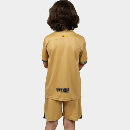 fc barcelona kids jersey 22 23 away