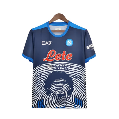 ssc napoli 21 22 maradona special edition stadium fans retro jersey