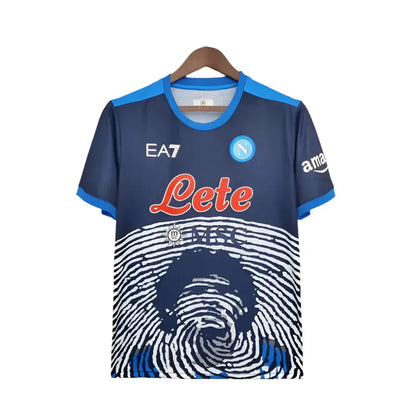 ssc napoli 21 22 maradona special edition stadium fans retro shirt