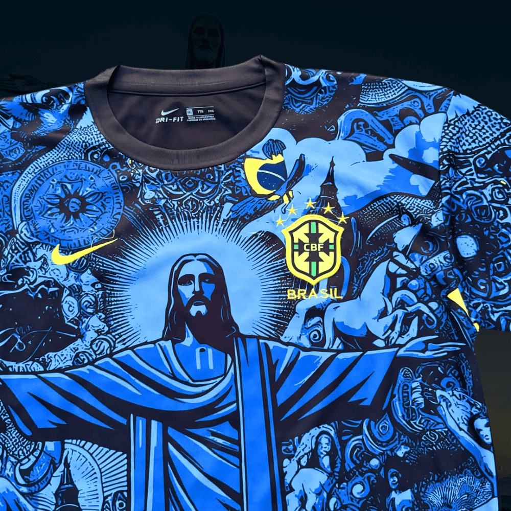 brazil jesus jersey 2024 25 blue edition