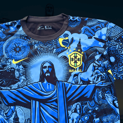 brazil jesus jersey 2024 25 blue edition