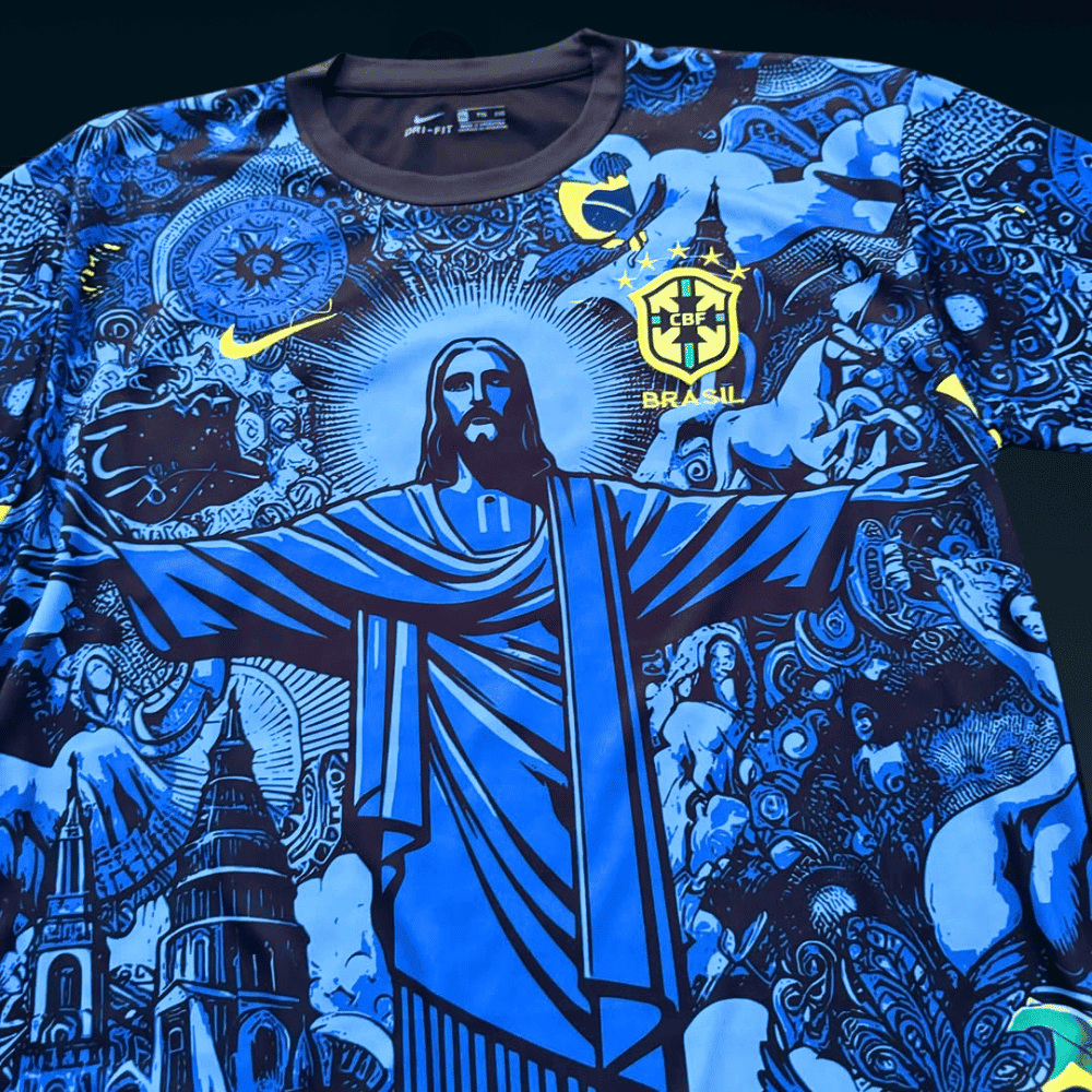 brazil jesus jersey 2024 25 blue edition