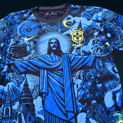 brazil jesus jersey 2024 25 blue edition