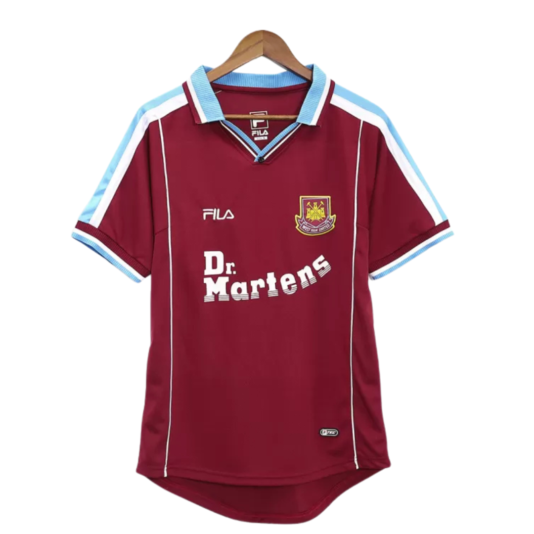 1999-2001 West Ham United FC Home Shirt