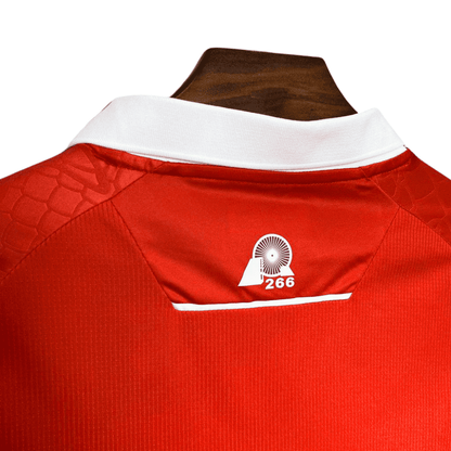 24 25 wrexham jersey red home
