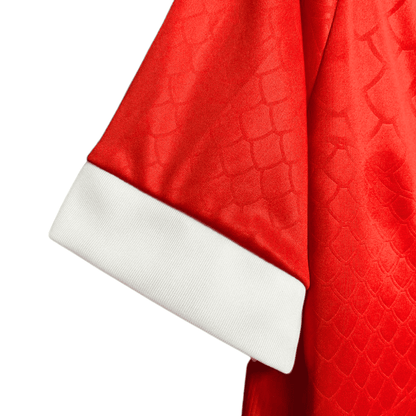 24 25 wrexham jersey red home