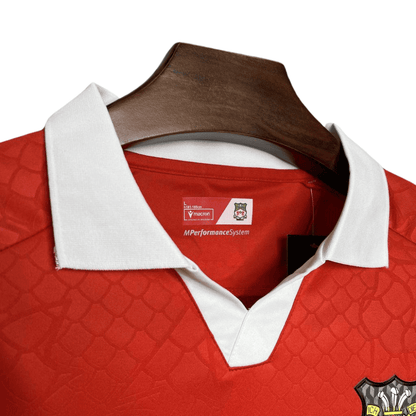 24 25 wrexham jersey red home